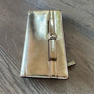 Kate Spade Circle Gold Snap Wallet